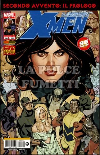 INCREDIBILI X-MEN #   249 - SECONDO AVVENTO PROLOGO